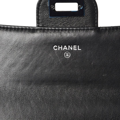 Chanel Aged Calfskin Chevron Quilted 2.55 Reissue Flap Wallet So Black 6 of 9