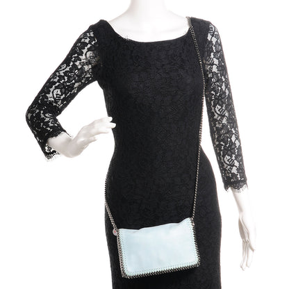 Stella McCartney Faux Leather Shaggy Deer Falabella Crossbody Mist 2 of 10