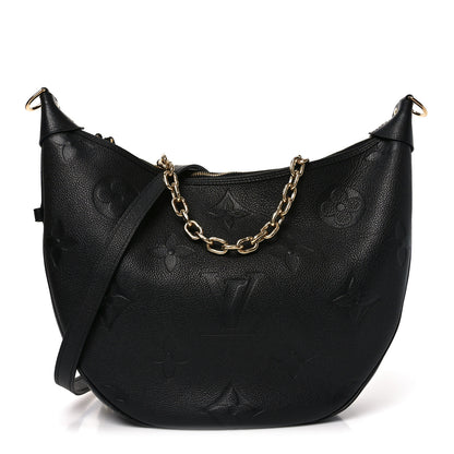 Louis Vuitton Empreinte Monogram Giant Loop Hobo Black 1 of 10