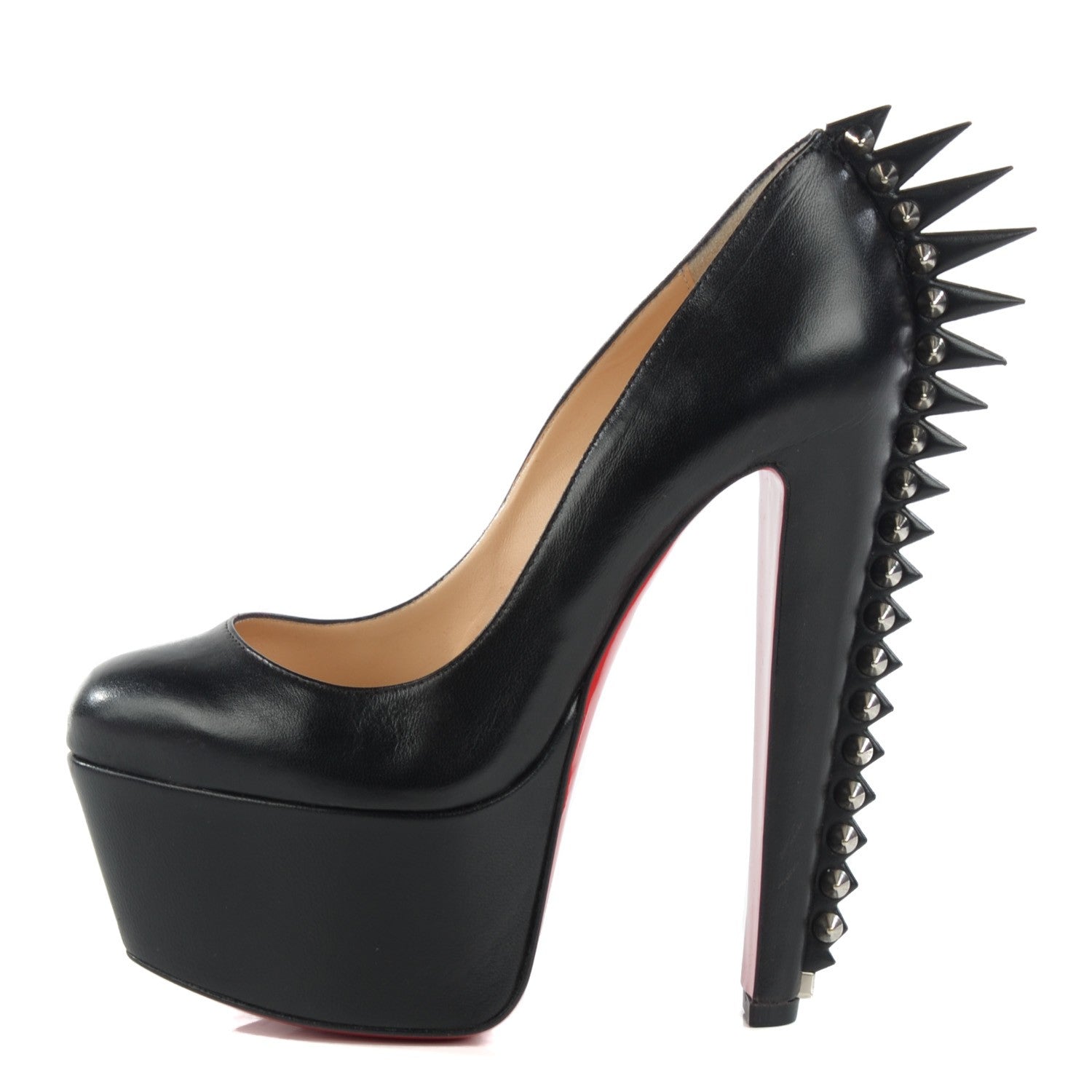 Christian Louboutin Nappa Electropump 160 Platform Pumps 35.5 Black 1 of 8