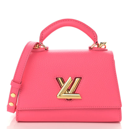 Louis Vuitton Taurillon Twist One Handle BB Dragon Fruit 3 of 12