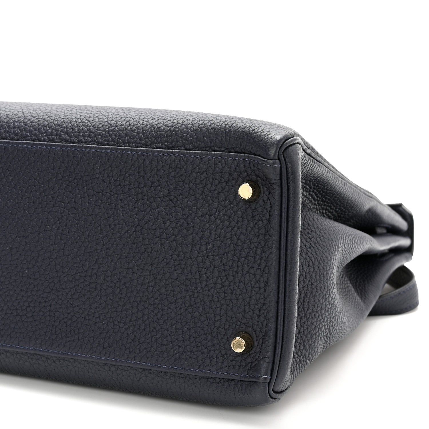 Hermes Togo Kelly Retourne 35 Bleu Indigo 10 of 10