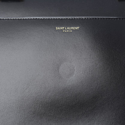 Saint Laurent Shiny Calfskin Medium Uptown Tote Black 12 of 12