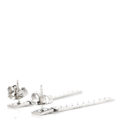 John Hardy Sterling Silver Linear Dot Earrings 3 of 4