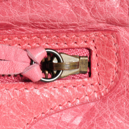Balenciaga Agneau Porte Toilette Makeup Clutch Framboise 12 of 13