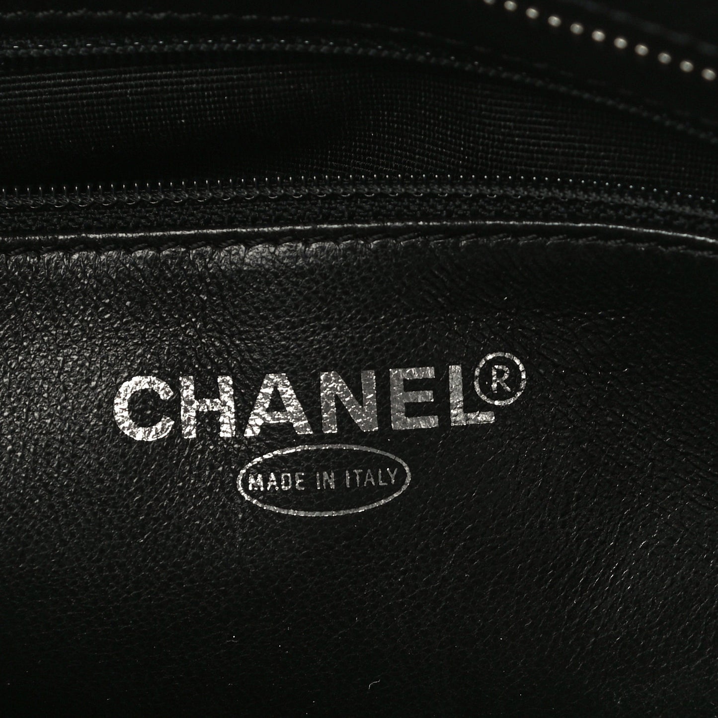 Caviar Quilted Medallion Tote Black