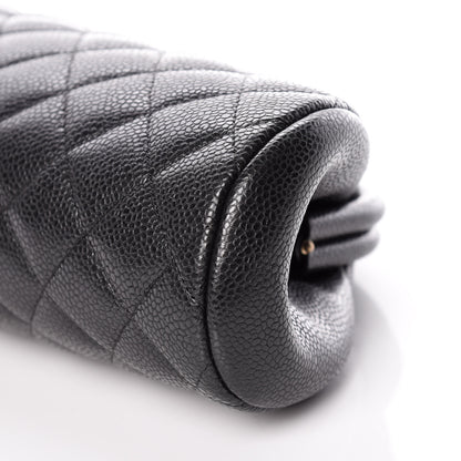 Chanel Caviar Quilted Timeless Clutch Black 6 of 10