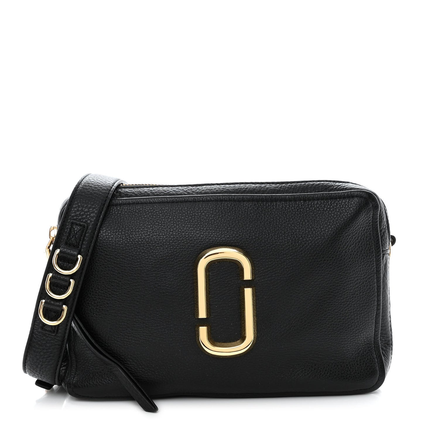 Supple Natural Grain Calfskin The Softshot 27 Bag Black