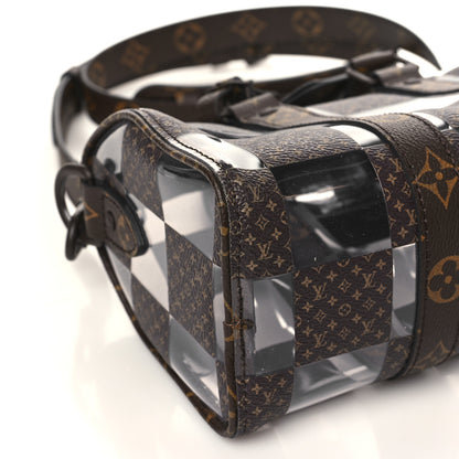 Louis Vuitton PVC Monogram Chess Keepall Bandouliere 25 7 of 10