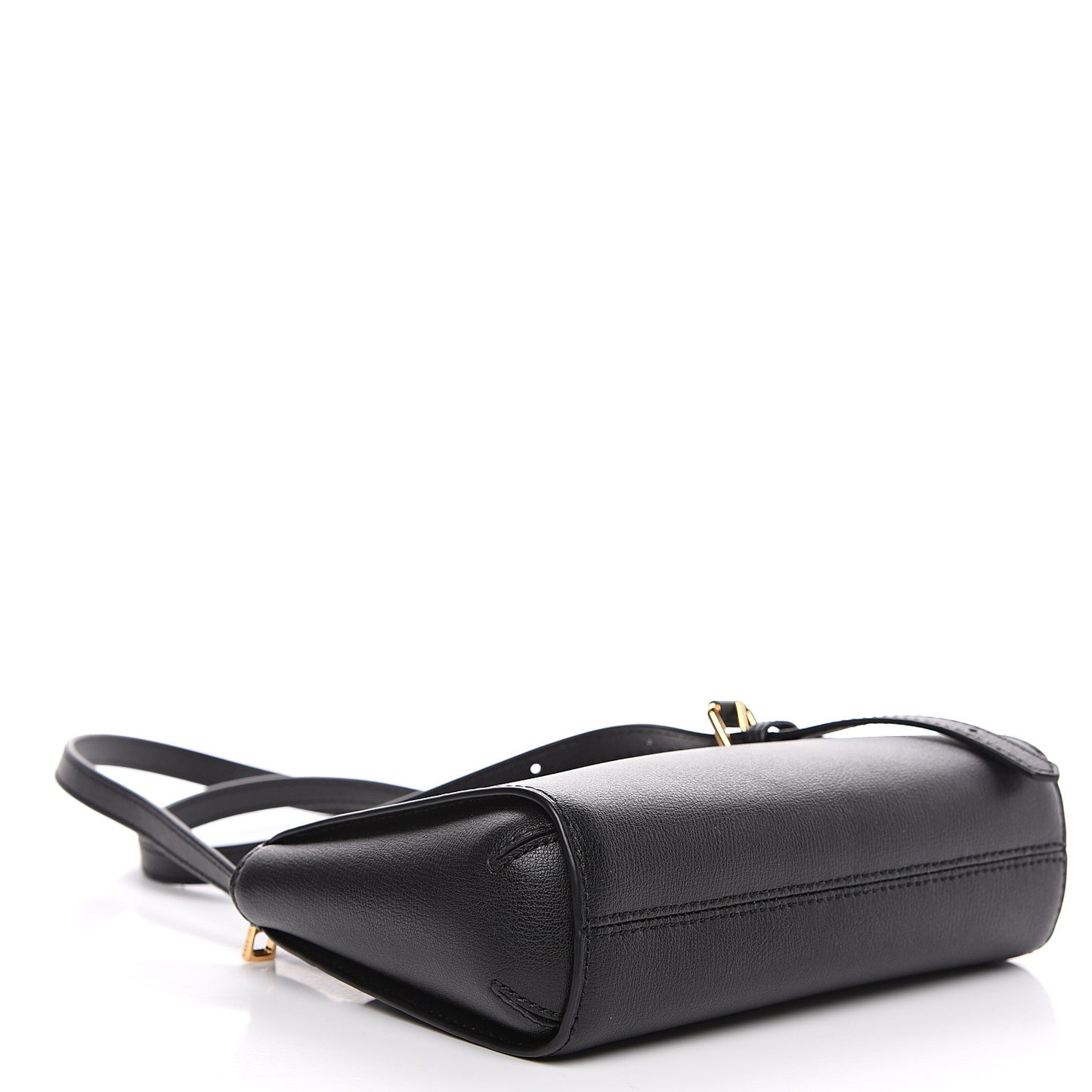 Calfskin The Commuter Crossbody Black