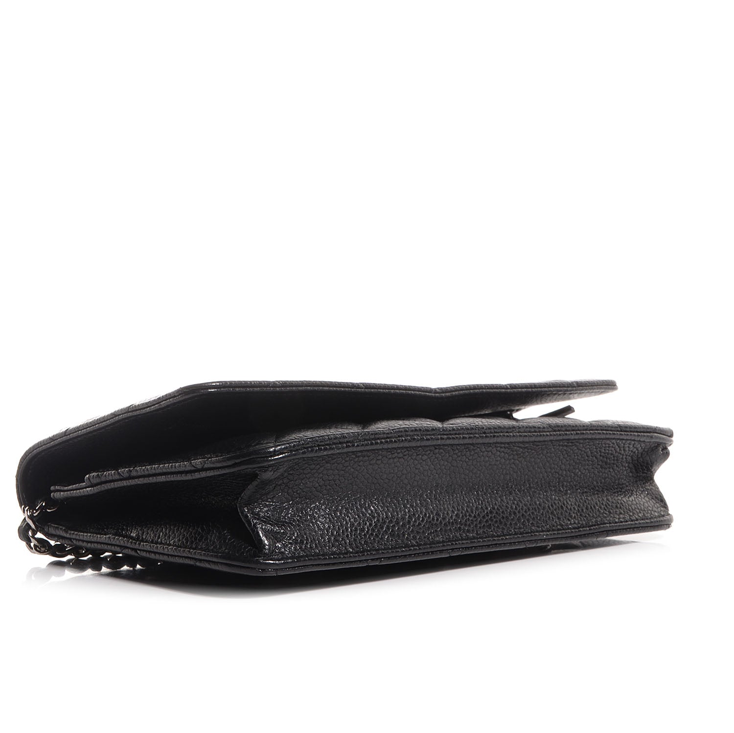 Chanel Caviar Quilted Wallet On Chain WOC Black 4 of 9