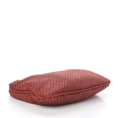Bottega Veneta Nappa Medium Veneta Hobo Burnt Red 3 of 8