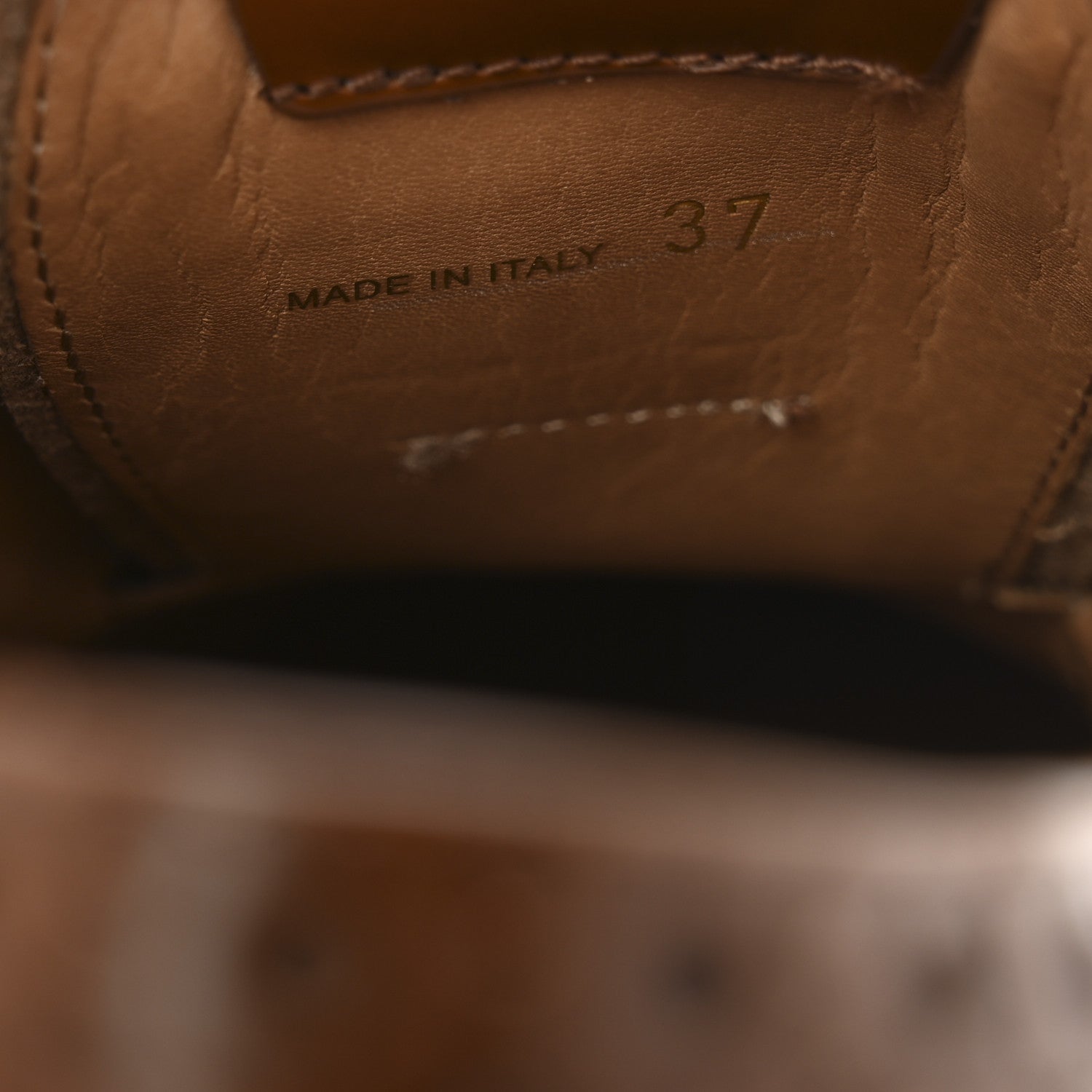 Miu Miu X CHURCH'S Calfskin Double Monk Loafer 37 Tabacco 7 of 9