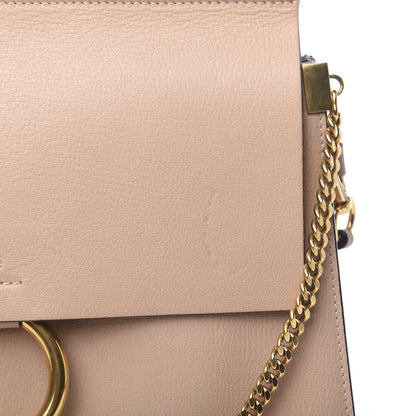 Chloe Calfskin Medium Faye Shoulder Bag Biscotti Beige 8 of 10