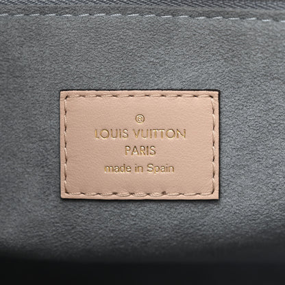 Louis Vuitton Calfskin Monogram On My Side PM Greige 6 of 9