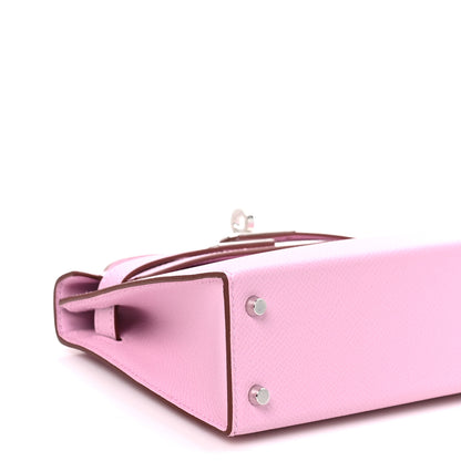 Hermes Epsom Mini Kelly Sellier 20 Mauve Sylvestre 8 of 10