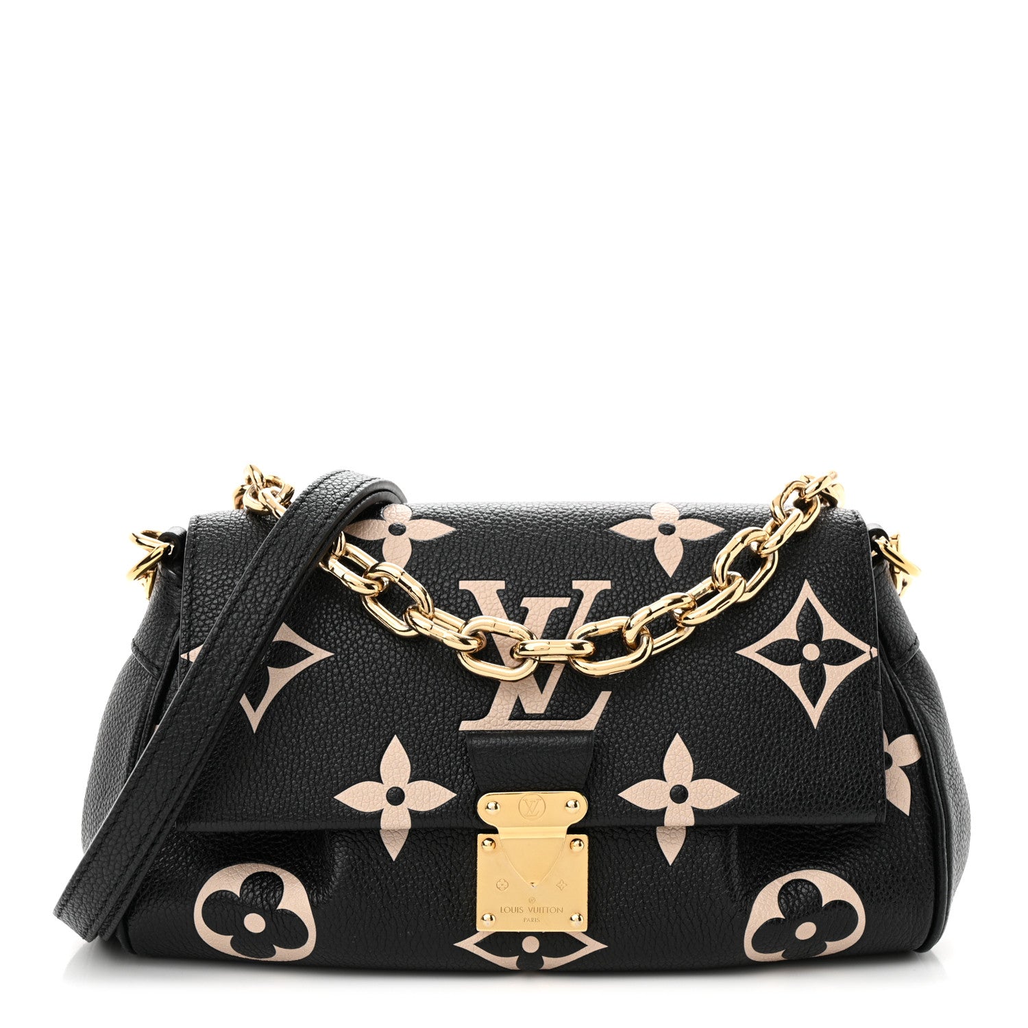 Louis Vuitton Empreinte Monogram Giant Favorite Black Beige 1 of 9