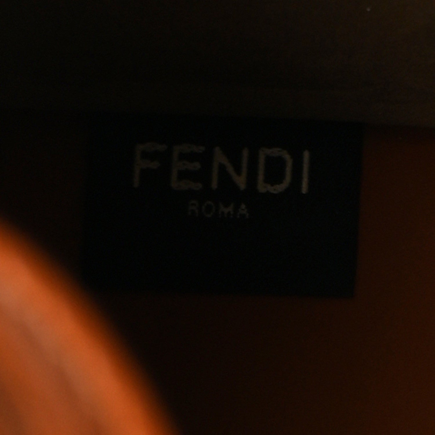 Fendi Vitello King Plexiglass Logo Embossed Small Fendi Sunshine Shopper Tote Cuoio 5 of 9