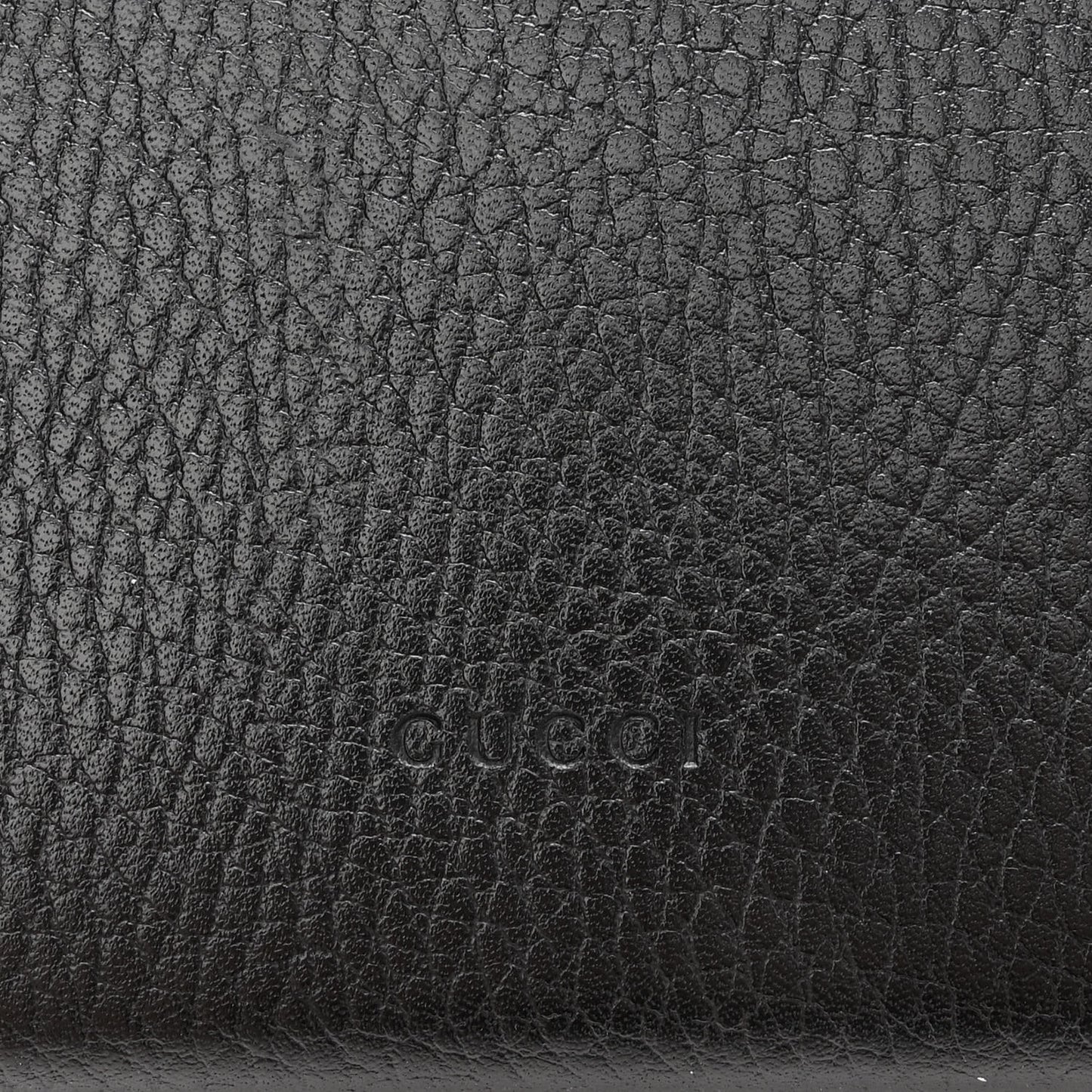 Calfskin Mini Dionysus Chain Wallet Black