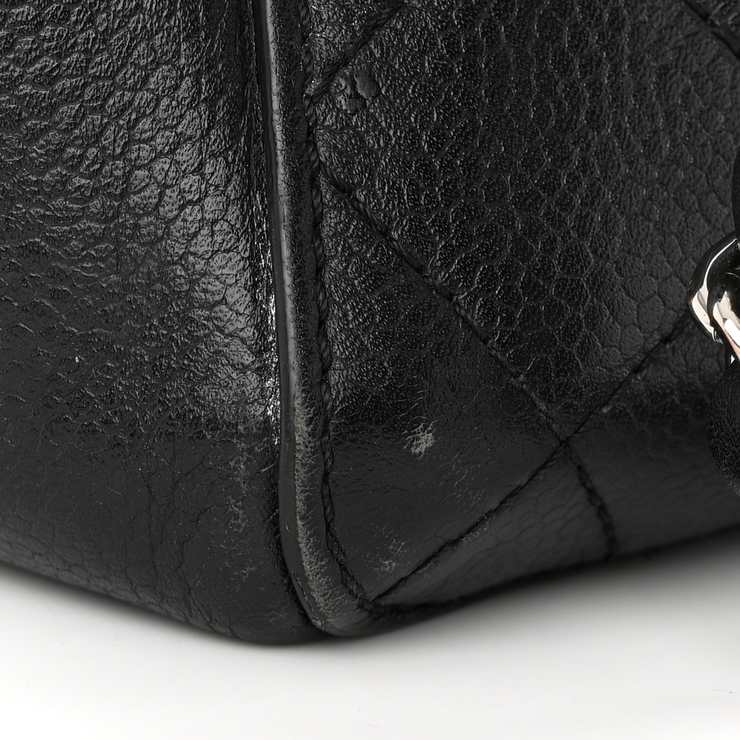 Chanel Caviar Quilted Large CC Box Shopping Tote Black 17 of 18