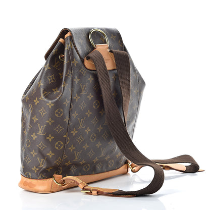 Louis Vuitton Monogram Montsouris GM Backpack 3 of 17