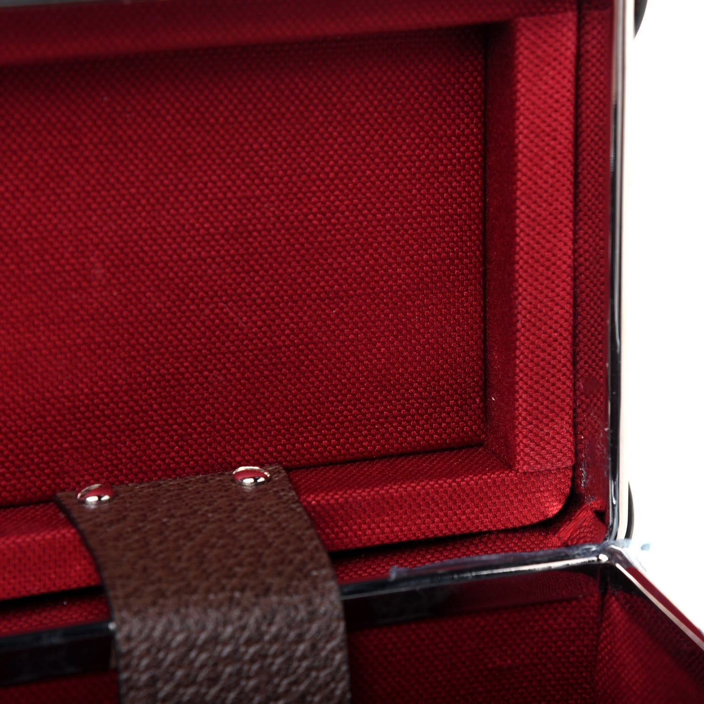 GG Supreme Monogram Globe-Trotter Beauty Case Brown