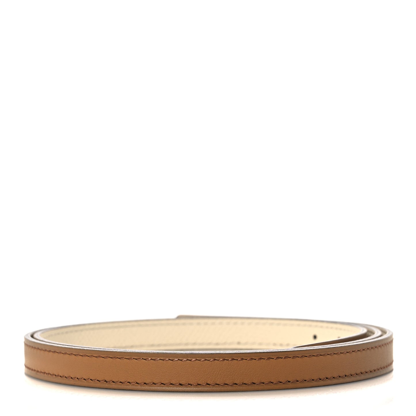 Swift Epsom 13mm Belt Strap 85 Nata Biscuit