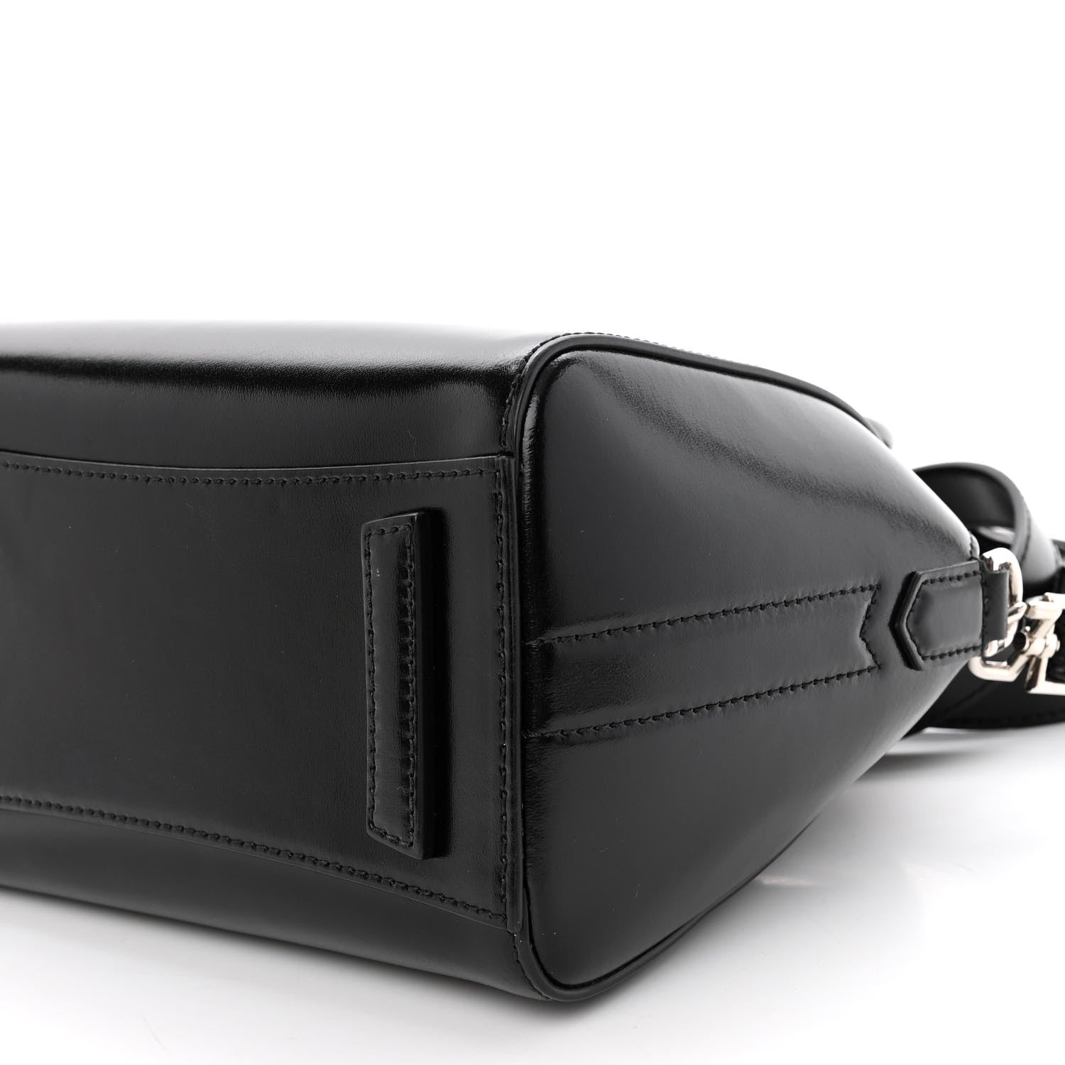 Givenchy Shiny Lord Calfskin Mini Antigona Black 9 of 9
