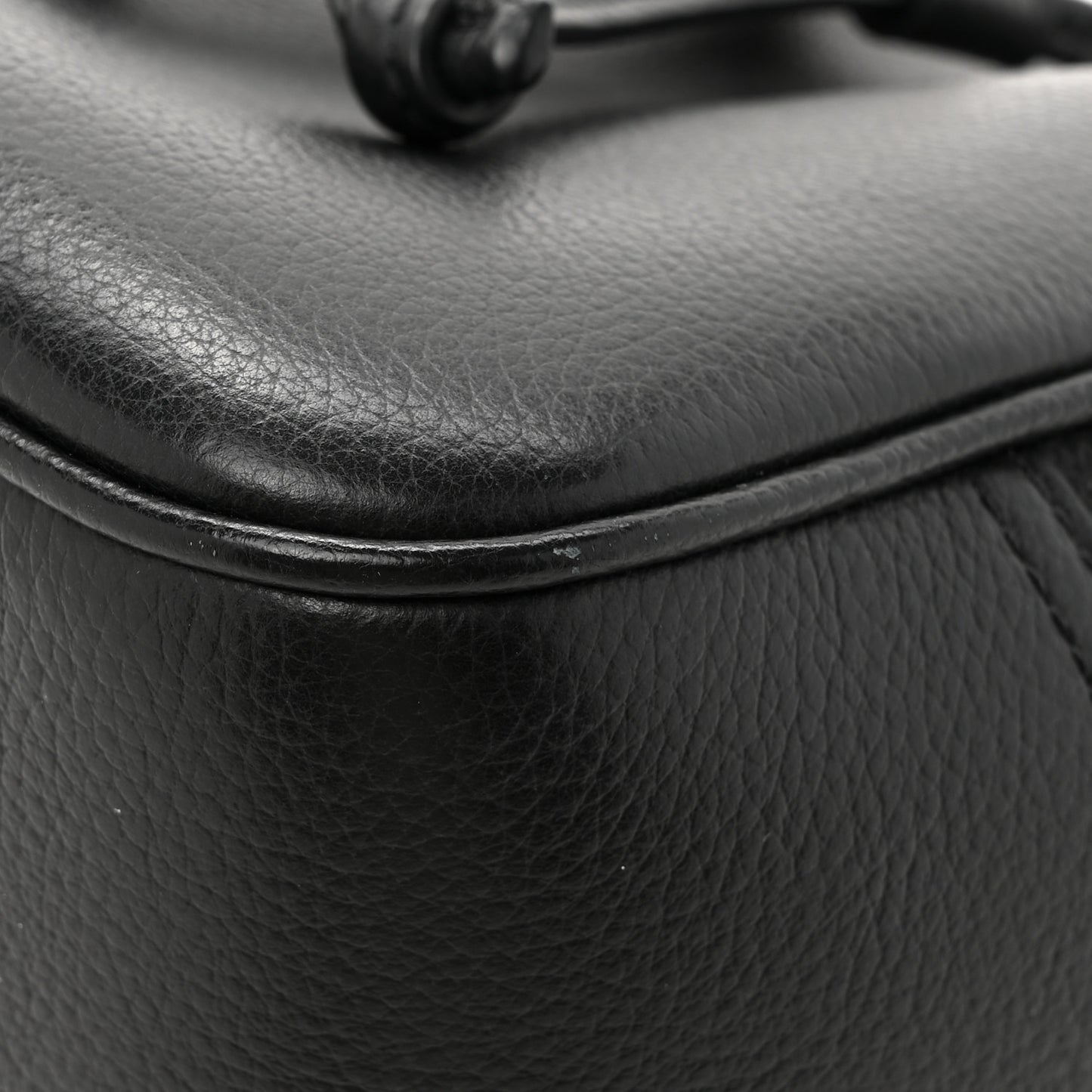 Small Classic Grain Small Hampstead Black