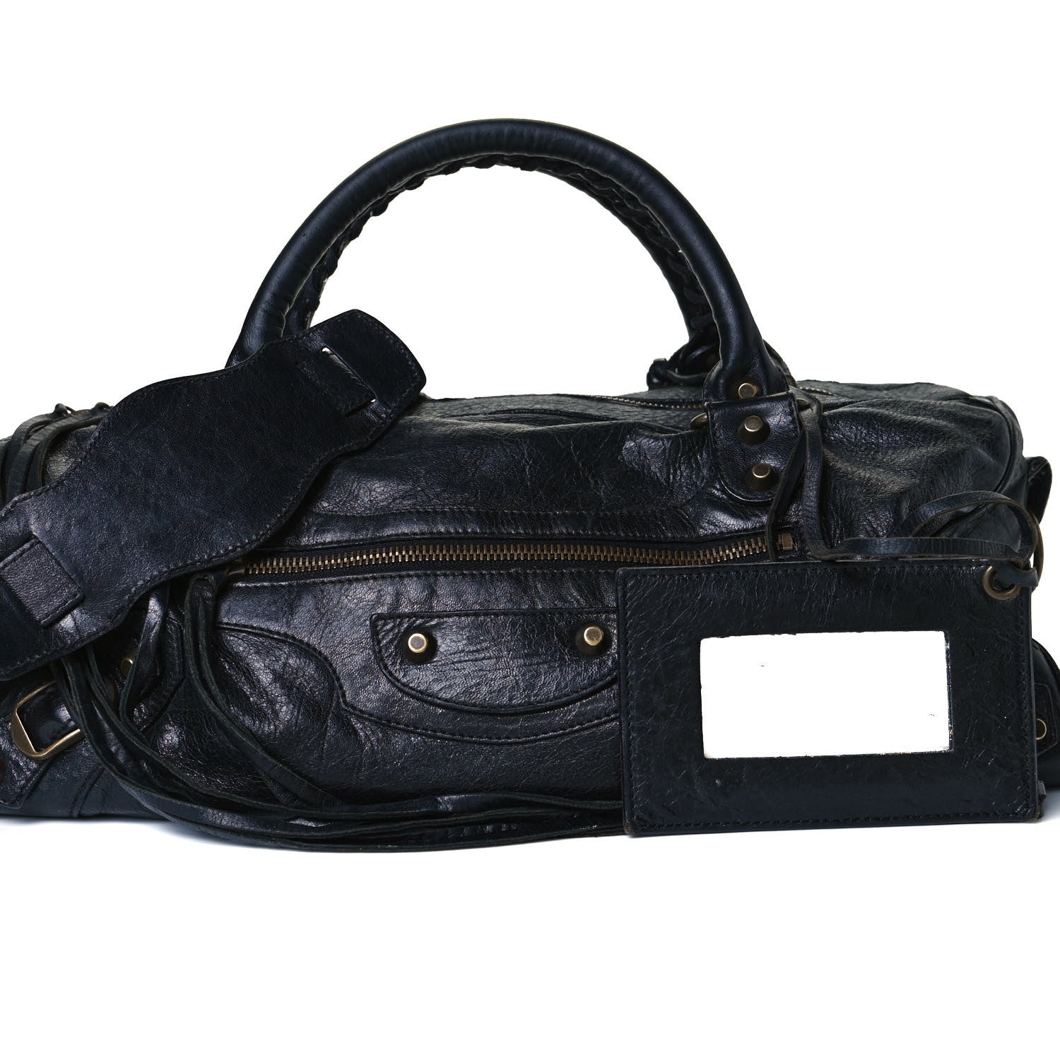 Balenciaga Agneau Classic Hardware Twiggy Black 12 of 17