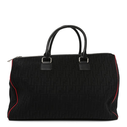 Fendi Mesh  FF 1974 Medium Weekender Black 1 of 9