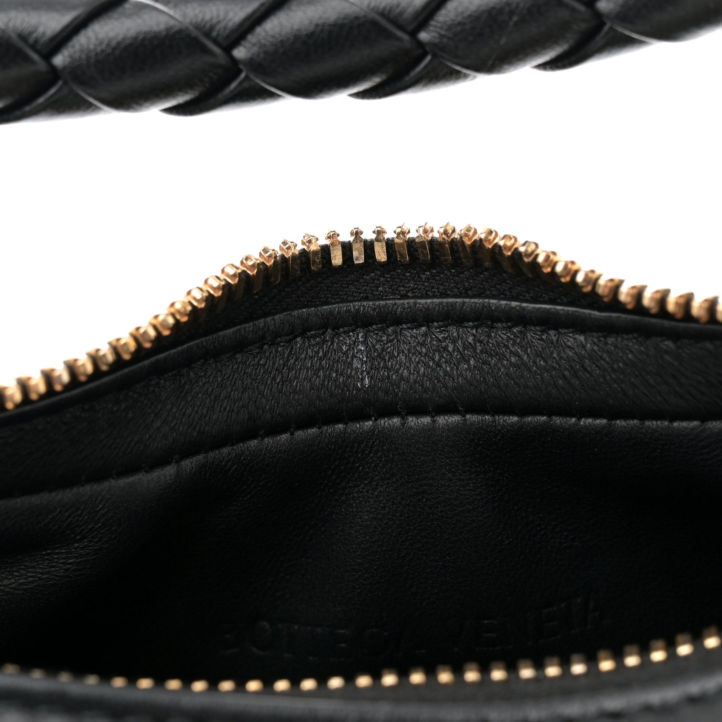 Smooth Calfskin Hula Hoop Shoulder Bag Black