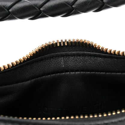 Bottega Veneta Smooth Calfskin Hula Hoop Shoulder Bag Black 11 of 11