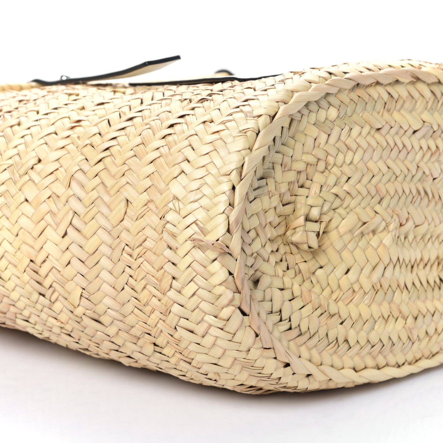 Loewe Raffia Basket Tote Bag Natural White 7 of 8