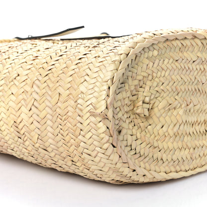 Loewe Raffia Basket Tote Bag Natural White 7 of 8