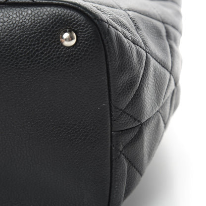 Chanel Caviar Quilted Timeless CC Soft Tote Black 11 of 12