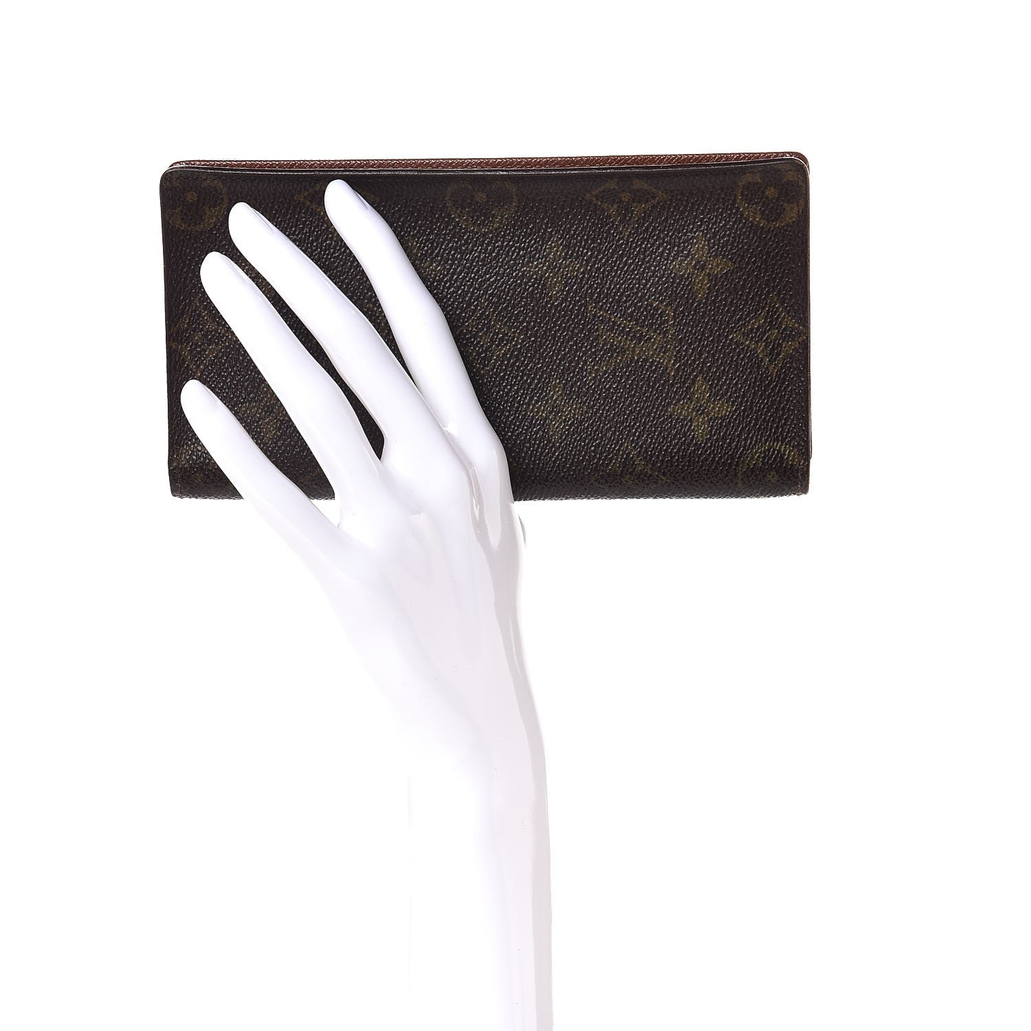 Louis Vuitton Monogram Porte-Cartes Credit Yen Checkbook Wallet 2 of 10