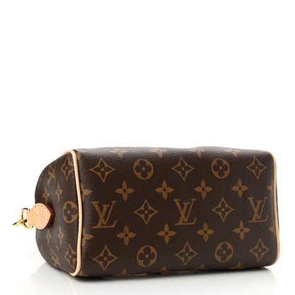 Louis Vuitton Monogram Speedy Bandouliere 20 Black 4 of 7