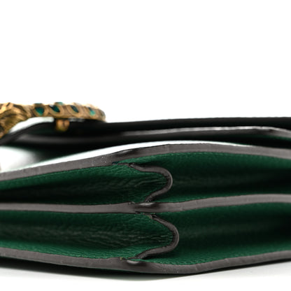 Gucci Dollar Calfskin Crystal Small Dionysus Shoulder Bag Emerald 10 of 10