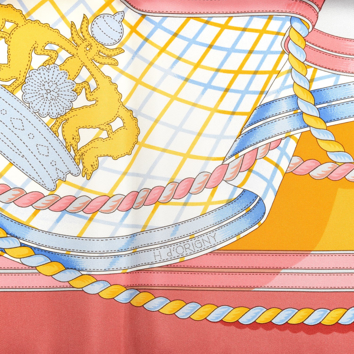 Hermes Silk Grande Tenue Scarf 90 2 of 4