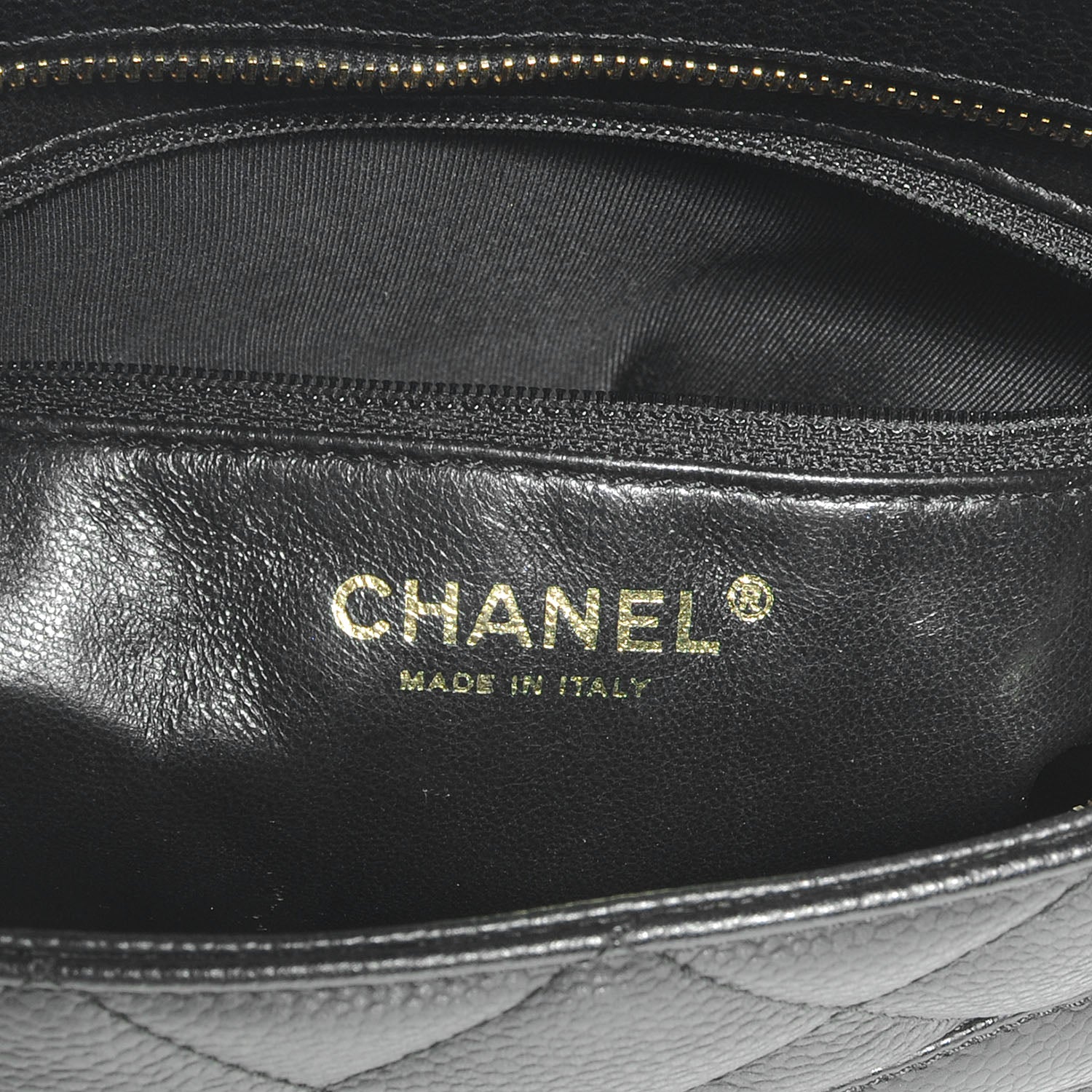 Chanel Caviar Medallion Tote Black 6 of 7