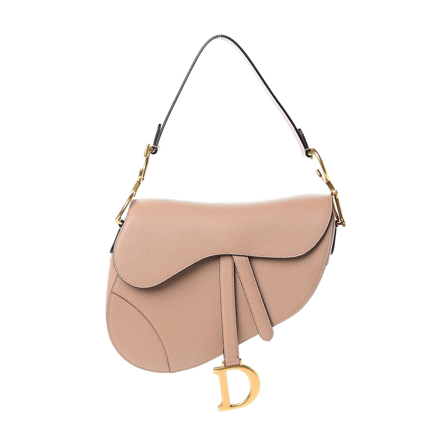 Grained Calfskin Saddle Bag Fard