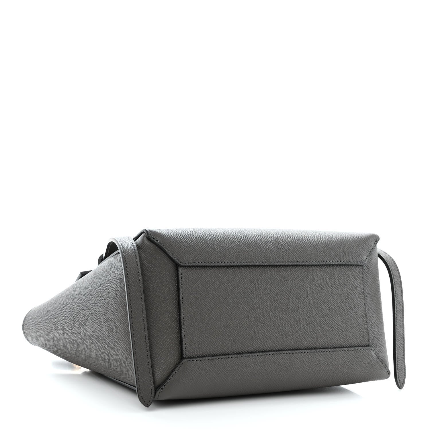 Celine Grained Calfskin Micro Belt Bag Grey 4 of 10
