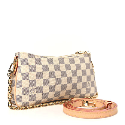 Louis Vuitton Damier Azur Liv Pochette 2 of 10