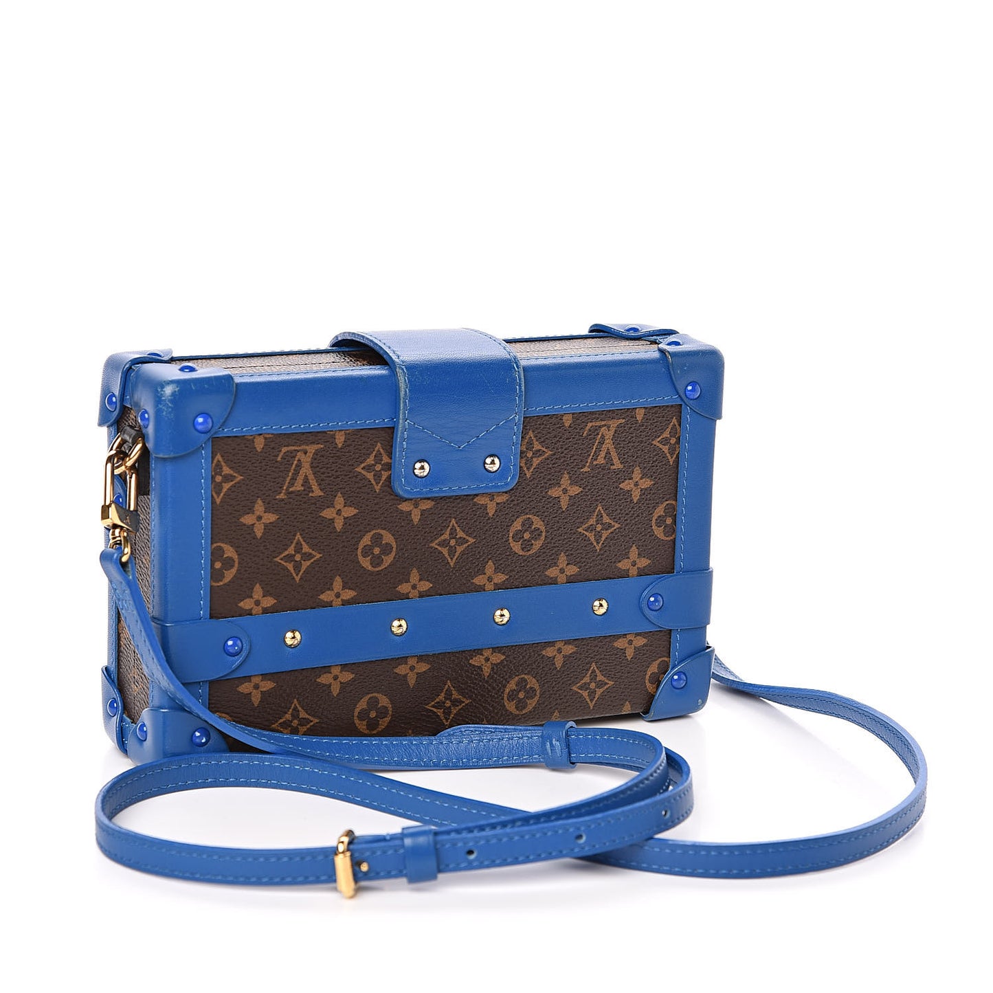 Monogram Petite Malle Blue Royal
