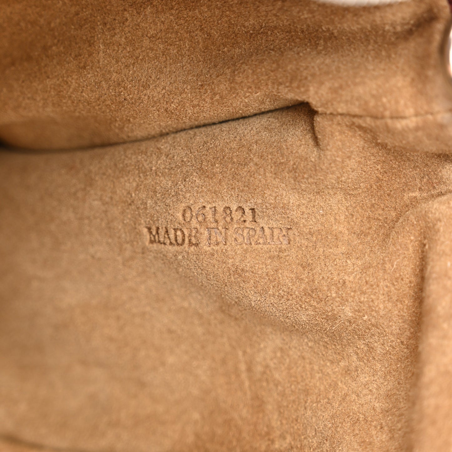 Grained Calfskin Small Missy Bag Wine