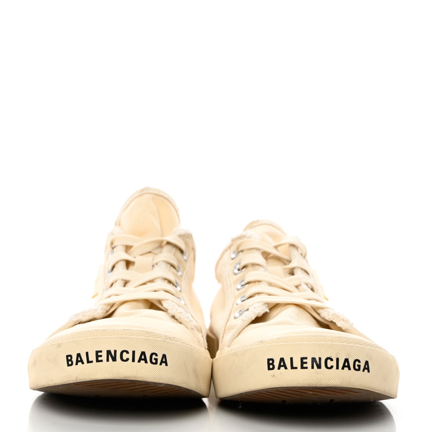 Canvas Womens Paris Sneakers 39 White