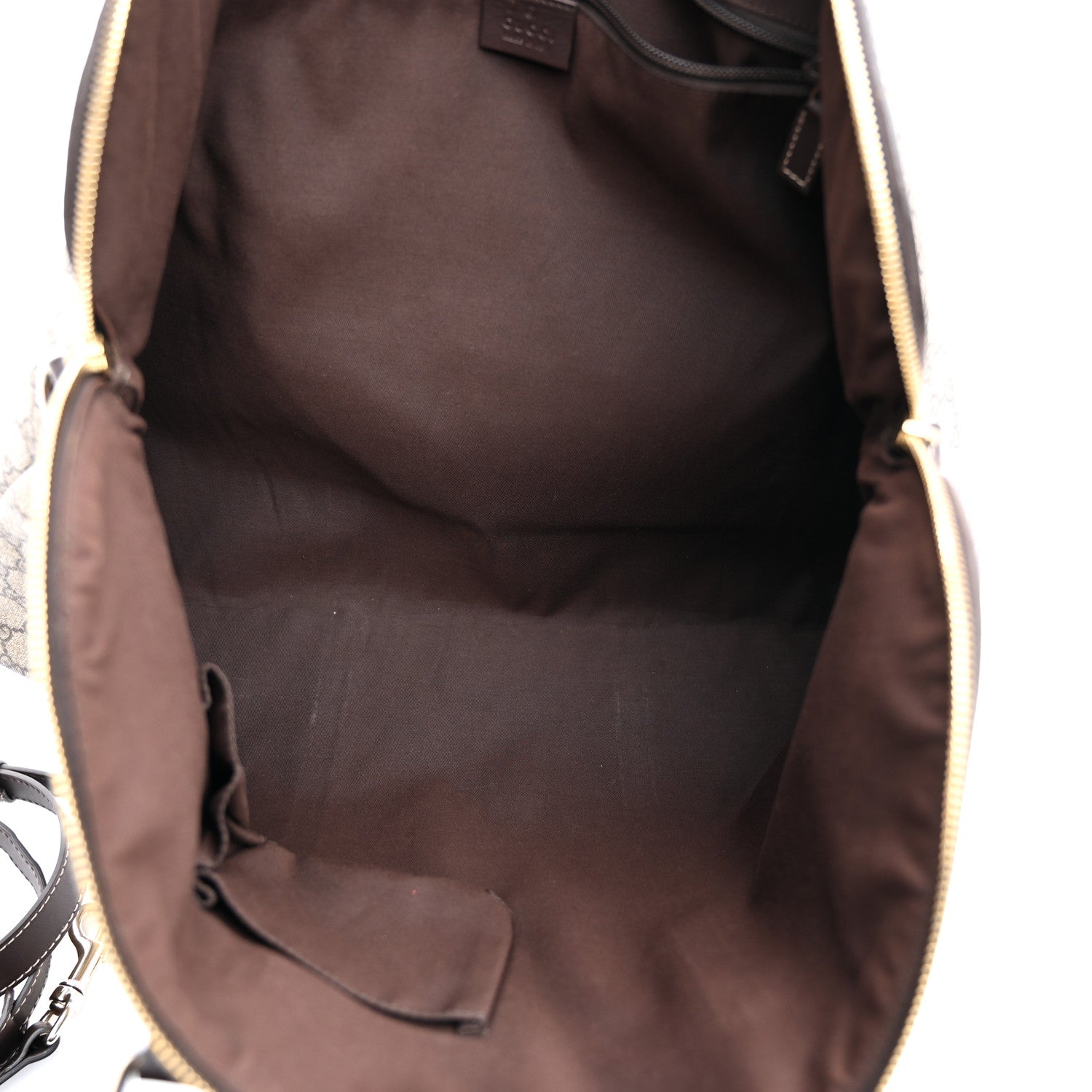 Gucci GG Plus Monogram Travel Bag Dark Brown 5 of 10