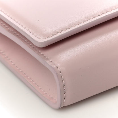 Givenchy Box Calfskin 4G Wallet on Chain Pale Pink 8 of 9