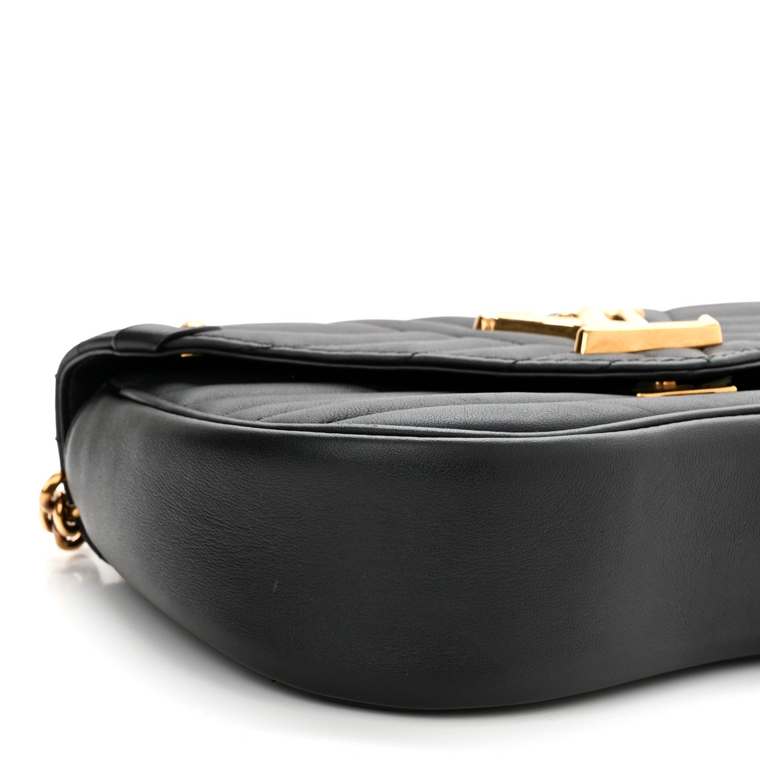 Louis Vuitton Calfskin New Wave Chain MM Black 8 of 13